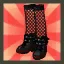 Gothic Punk Shoes (Elesis) (Red)