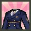 Eve's Military Top Piece (Navy Blue)