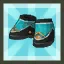 Chung's Gentlemen White Rabbit Shoes (Blue)