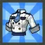 Lu's Police Uniform Top Piece  (Blue)