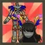 Elrios Carnival Samba Dancer Costume Suit Ver. Blue (Elesis)