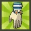 Cheerleader Uniform Gloves (Blue)