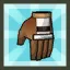 Dandy Cross Buckle Gloves (Brown)
