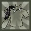 Raven's Werewolf Costume Top Piece 