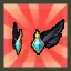 Dark Gladiator Earring (Elesis)
