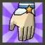 Cheerleader Uniform Gloves (Blue)