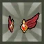 Iron Gladiator Earring (Raven)