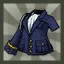 Raven's Police Uniform Top Piece (Blue)