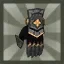 Raven's Warrior's Armor Gloves (Red)