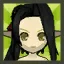 2013 Rena Costume Contest Winner Hair (Black)