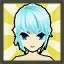 Rose's Thin Bang Ponytail Hair (Sky Blue, Ver. SE)