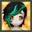 Gothic Punk Hair (Ara) (Black)