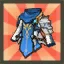 Elsword's Warrior's Armor Top Piece (Blue)