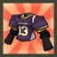 Football Uniform Top Piece (Purple)