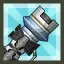 Ariel's Dandy Cross Buckle Cannon (Sky Blue)