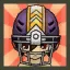 Football Uniform Helmet (Purple)