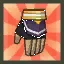 Football Uniform Gloves (Purple)