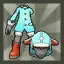Raven's Raincoat (Pastel Blue)