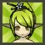 Rena's Ninja Hair (Green)