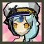 伊芙海軍風帽子(藍色)