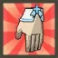 Elesis's Nurse Costume Gloves (Blue)