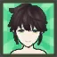 Elrios Martial Artist Costume Hair (Ain)
