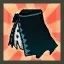 Black Wolf Bottom Piece (Blue-Green)